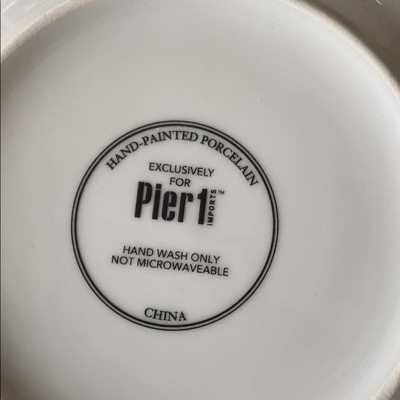 Set of 4 Fall Entertaining Appetizer Plates 6” - Picture 6 of 6